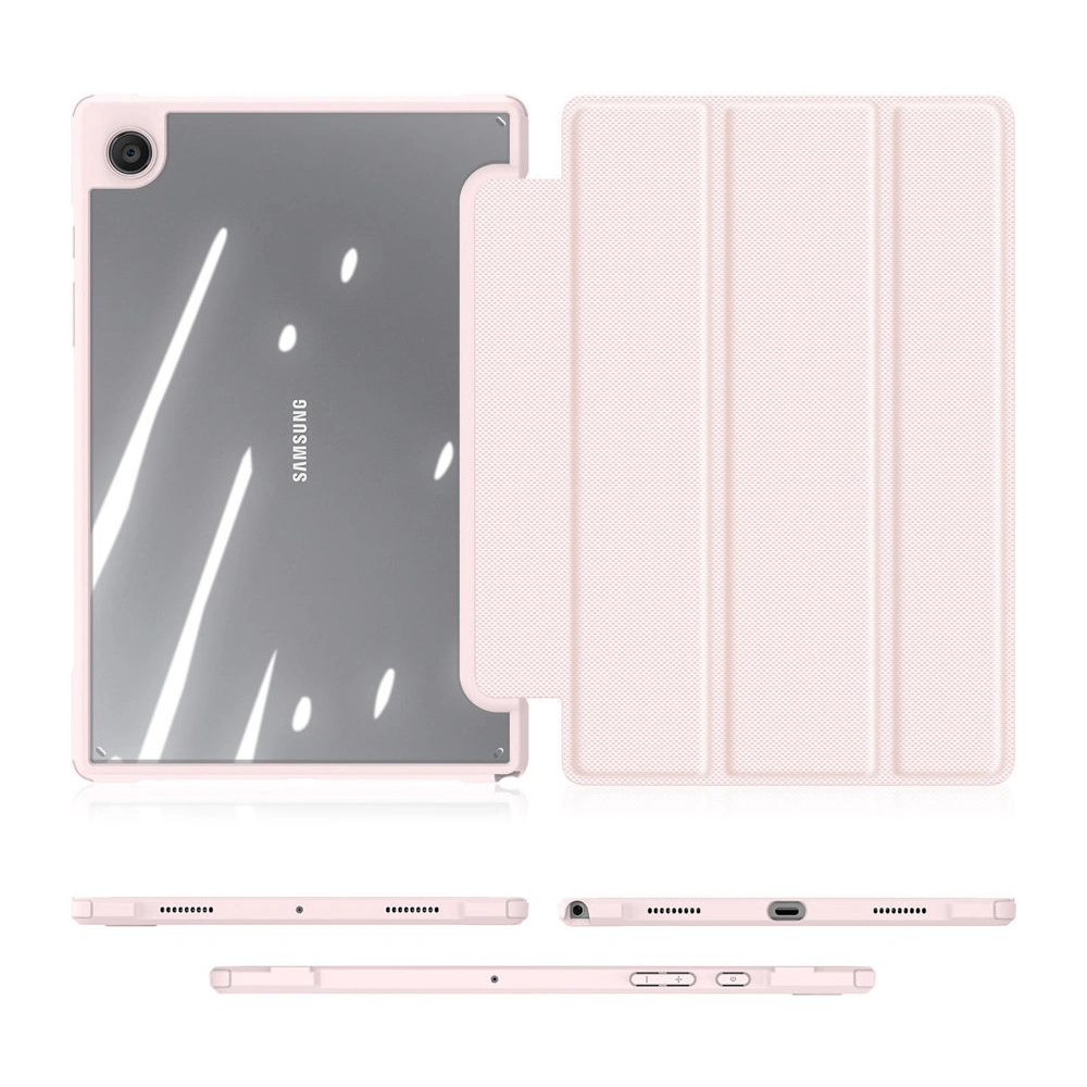 Hurtownia GSM - Etui Dux Ducis Toby Samsung Galaxy Tab A8 10.5 suport pentru stylus roz - DDS855 - {ean13} - Hurt