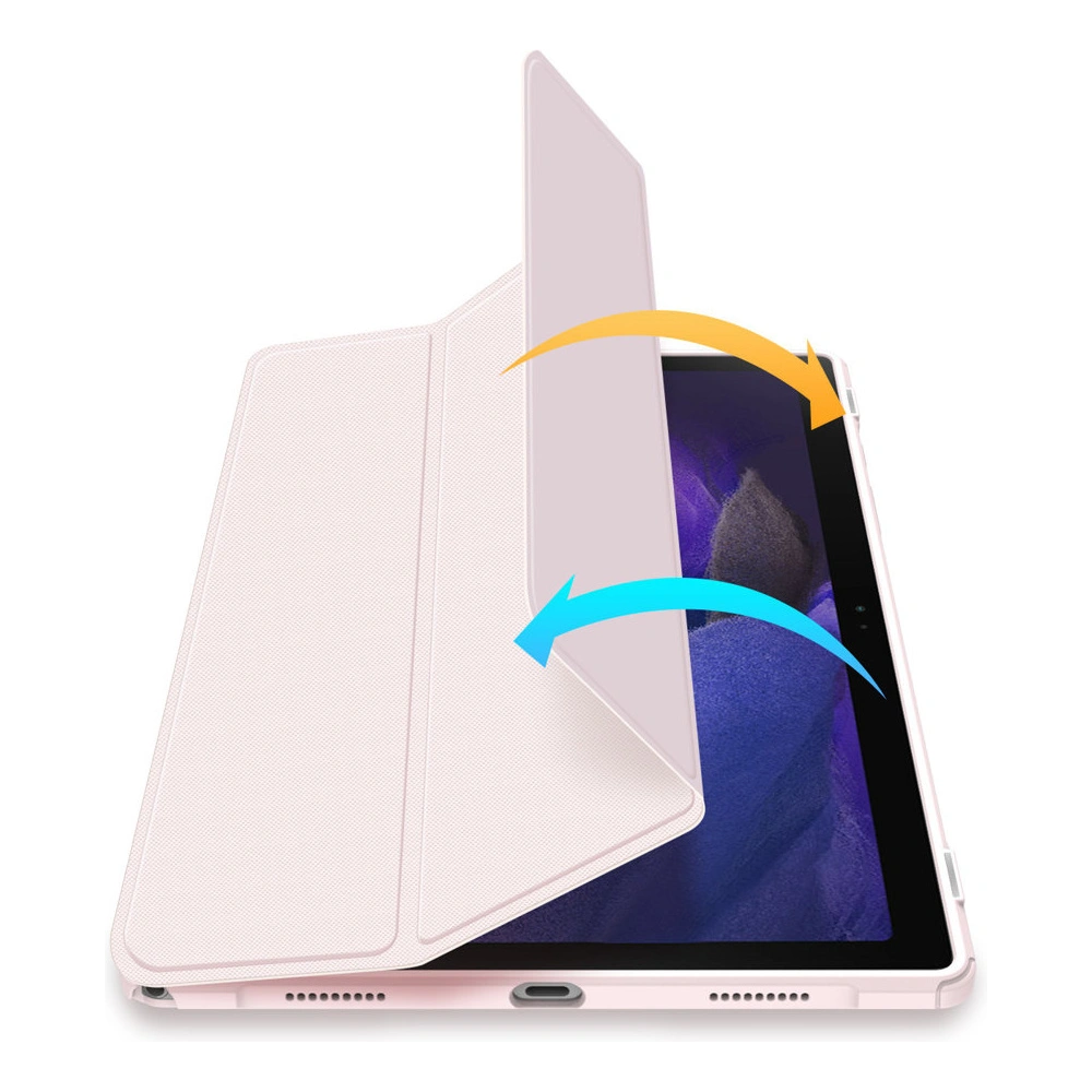 Hurtownia GSM - Etui Dux Ducis Toby Samsung Galaxy Tab A8 10.5 suport pentru stylus roz - DDS855 - {ean13} - Hurt