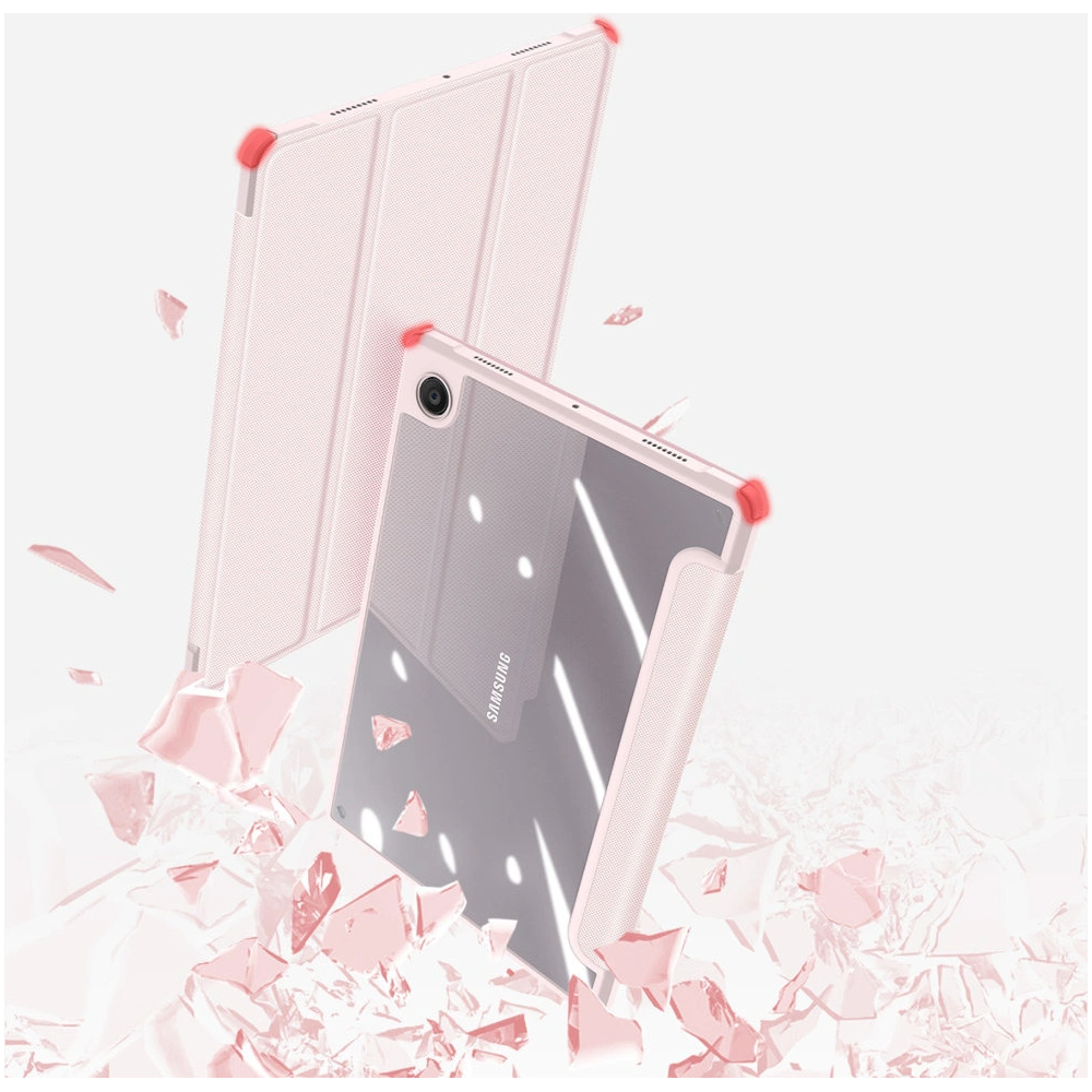 Hurtownia GSM - Etui Dux Ducis Toby Samsung Galaxy Tab A8 10.5 suport pentru stylus roz - DDS855 - {ean13} - Hurt