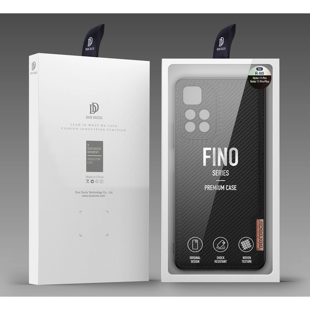Hurtownia GSM - Dux Ducis Fino tok Xiaomi Mi11i HyperCharge/POCO X4 NFC 5G fekete - DDS862 - {ean13} - Hurt
