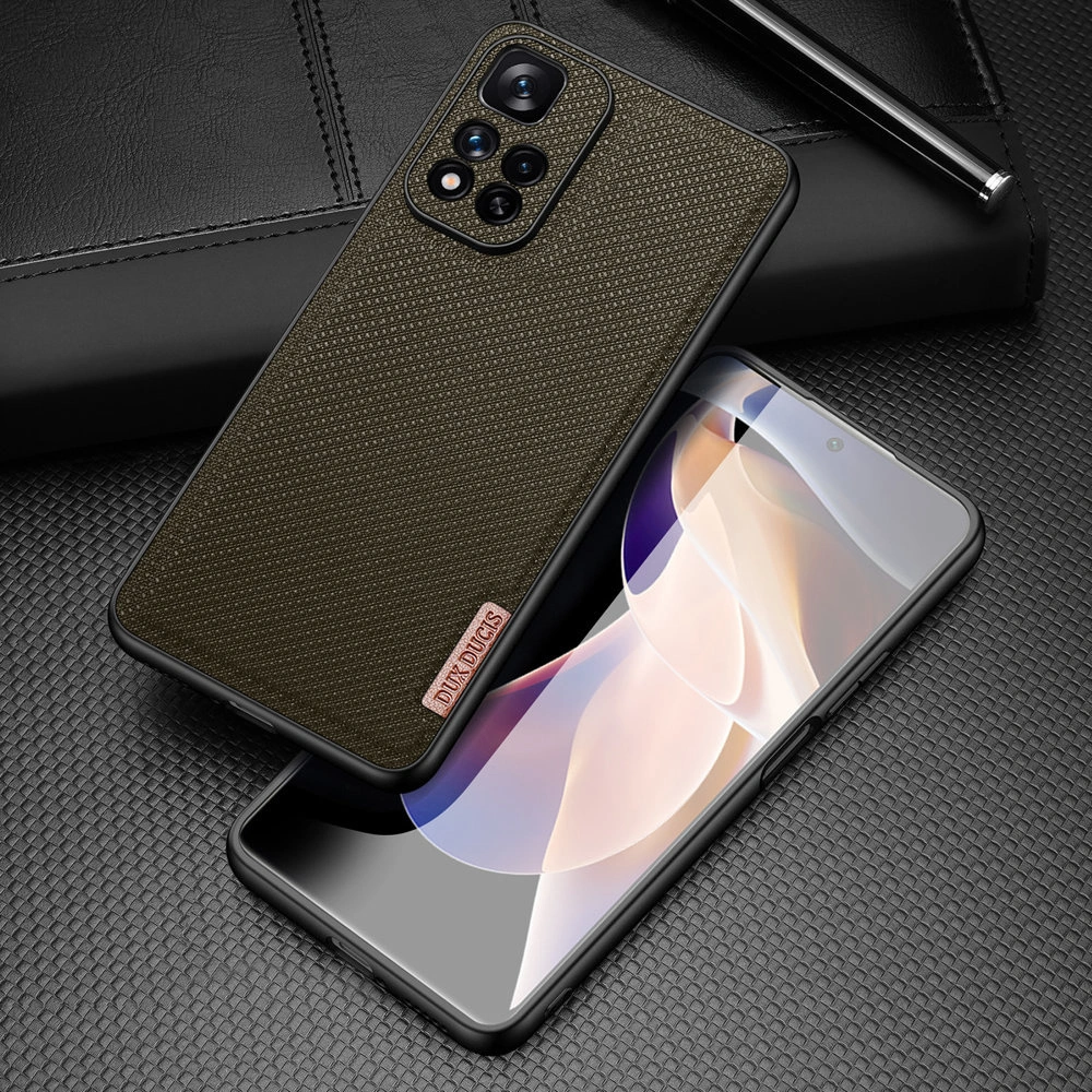 Hurtownia GSM - Case Dux Ducis Fino Xiaomi Mi11i HyperCharge/POCO X4 NFC 5G grün - DDS864 - {ean13} - Hurt