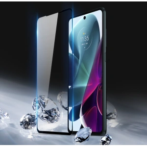 Hurtownia GSM - Sticlă călită Dux Ducis 9D Tempered Glass Motorola Moto G200 5G/Edge S30 neagră (compatibilă cu carcasă) - DDS900 - {ean13} - Hurt