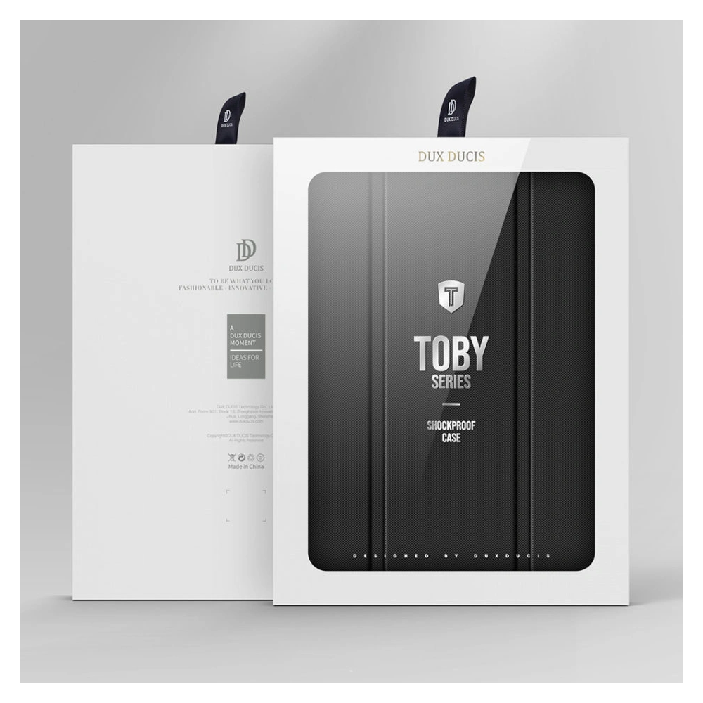 Hurtownia GSM - Etui Dux Ducis Toby pentru Realme Pad 10.4, cu suport pentru stilou, negru - DDS904 - {ean13} - Hurt