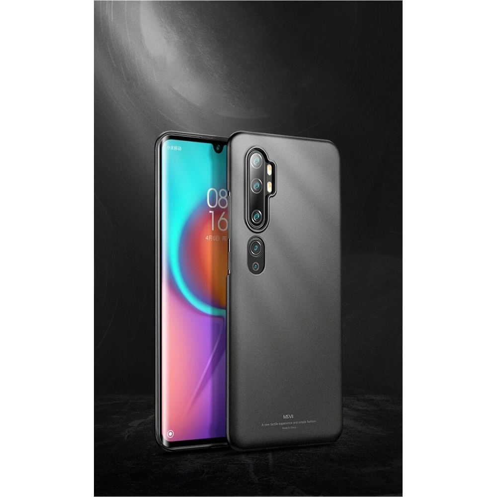 Hurtownia GSM - Etui MSVII Xiaomi Mi Note 10 matná černá - MS7243MBL - {ean13} - Hurt