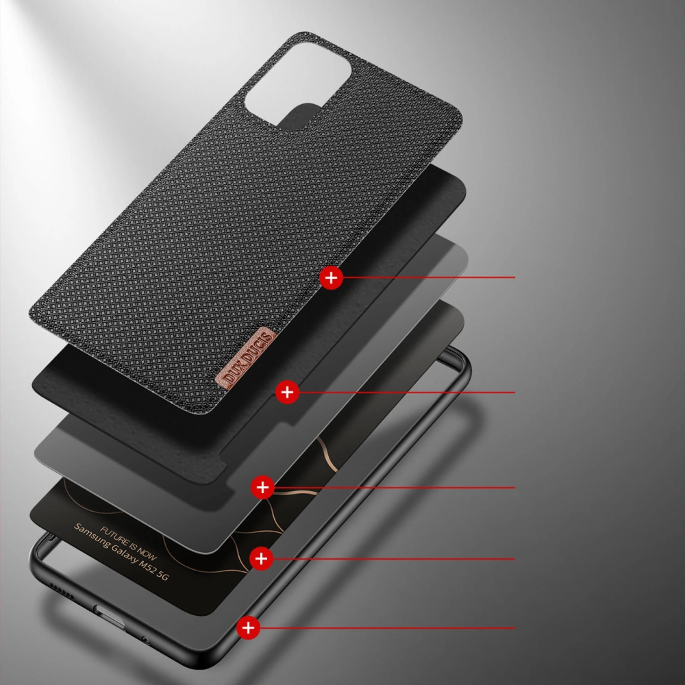 Hurtownia GSM - Etui Dux Ducis Fino Samsung Galaxy M52 5G czarny - DDS916 - {ean13} - Hurt