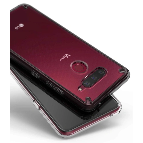 Etui Ringke Fusion LG V40 ThinQ Aqua Blue