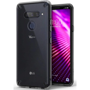 Etui Ringke Fusion LG V40 ThinQ Smoke Black