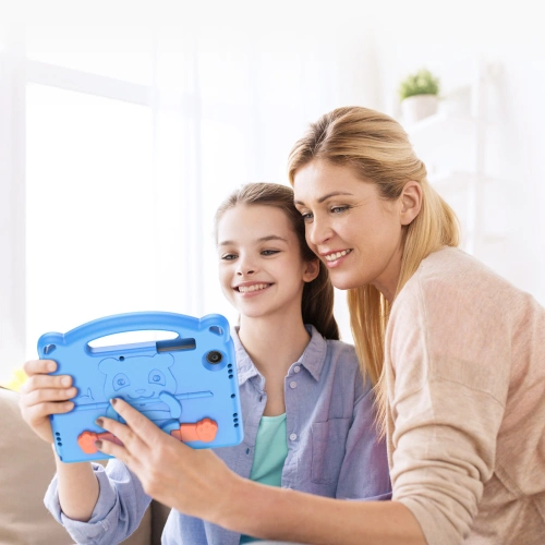 Etui Dux Ducis Panda Samsung Galaxy Tab A8 10.5 niebieski