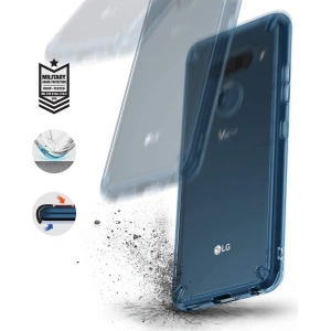 Etui Ringke Fusion LG V40 ThinQ Smoke Black