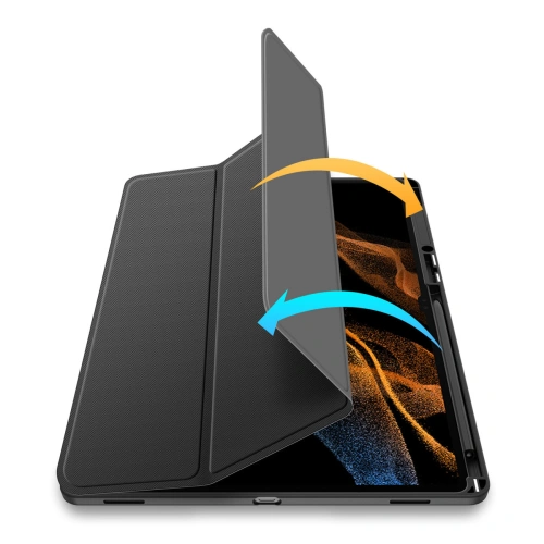 Etui Dux Ducis Toby Samsung Galaxy Tab S8 Ultra stylus holder czarny