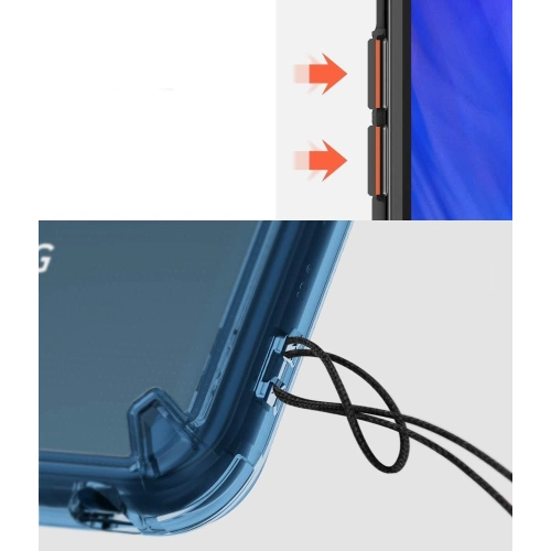 Etui Ringke Fusion LG V40 ThinQ Smoke Black