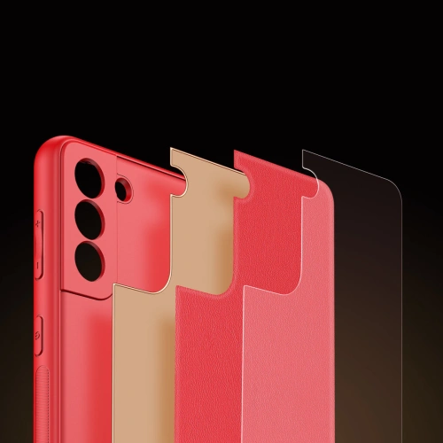 Etui Dux Ducis Yolo Samsung Galaxy S21 FE czerwony