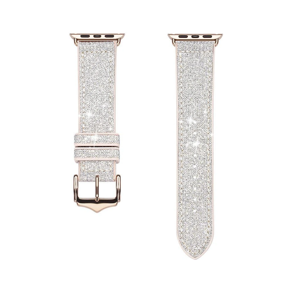 Hurtownia GSM - Pasek Dux Ducis Strap Apple Watch 4/5/6/7/8/9/SE/10 40/41/42mm alb (Versiunea Sparkle) - DDS961 - {ean13} - Hurt