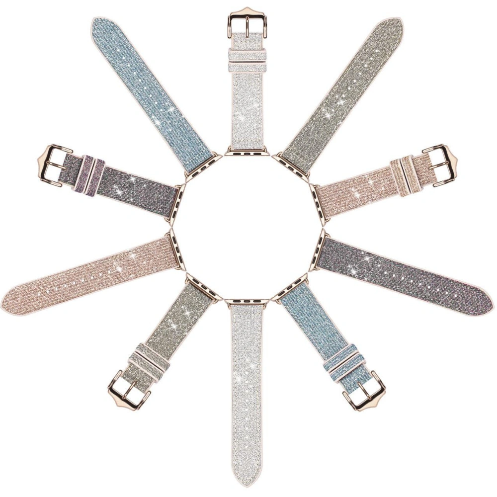 Hurtownia GSM - Pasek Dux Ducis Strap Apple Watch 4/5/6/7/8/9/SE/10 40/41/42mm alb (Versiunea Sparkle) - DDS961 - {ean13} - Hurt