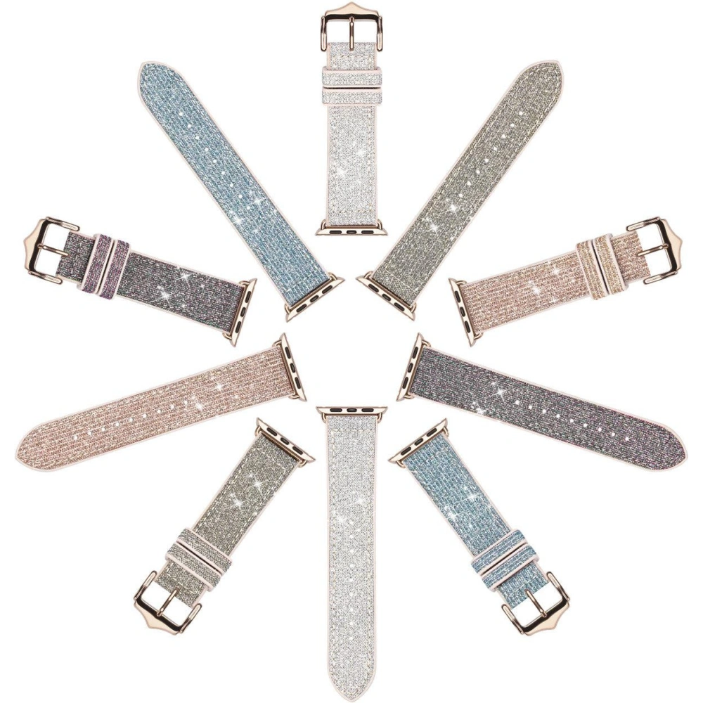 Hurtownia GSM - Pasek Dux Ducis Strap Apple Watch 4/5/6/7/8/9/SE/10 40/41/42mm alb (Versiunea Sparkle) - DDS961 - {ean13} - Hurt