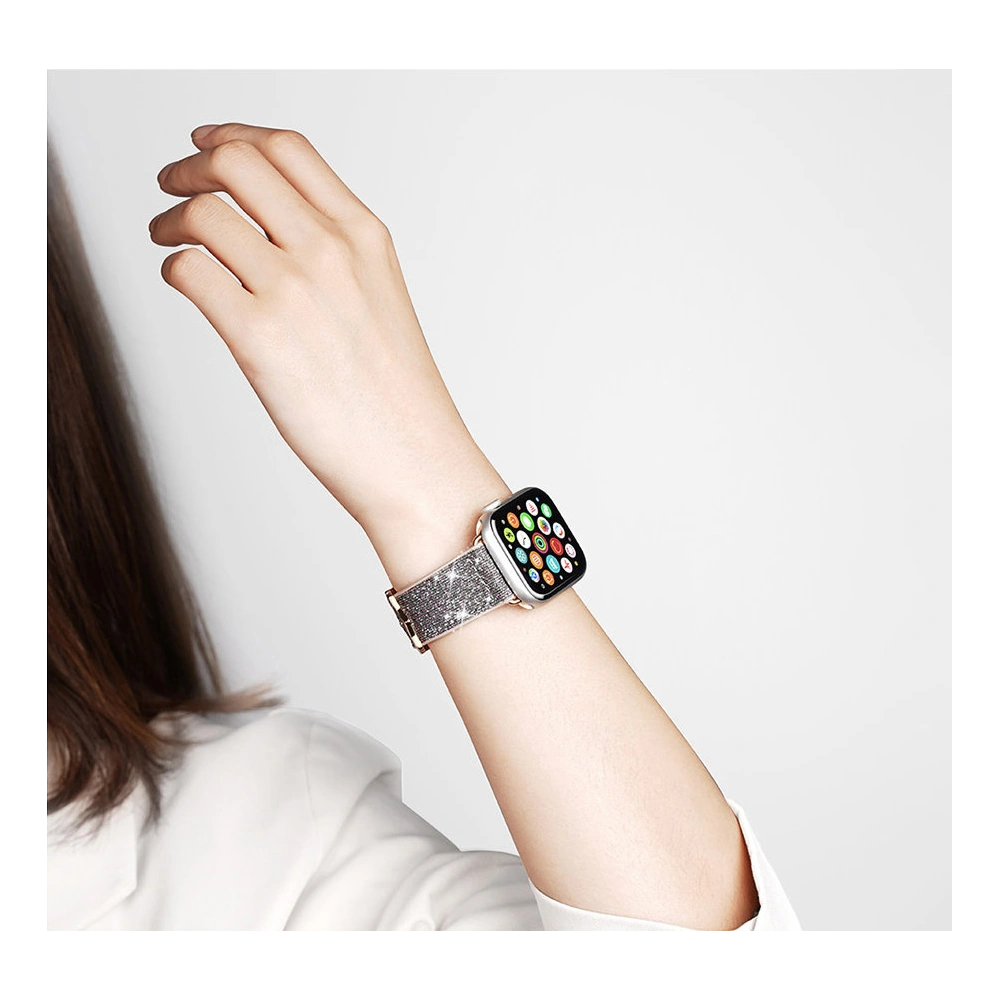 Hurtownia GSM - Dux Ducis Pánt Apple Watch 4/5/6/7/SE/8/9/Ultra 44/45/49mm fehér (Sparkle verzió) - DDS966 - {ean13} - Hurt