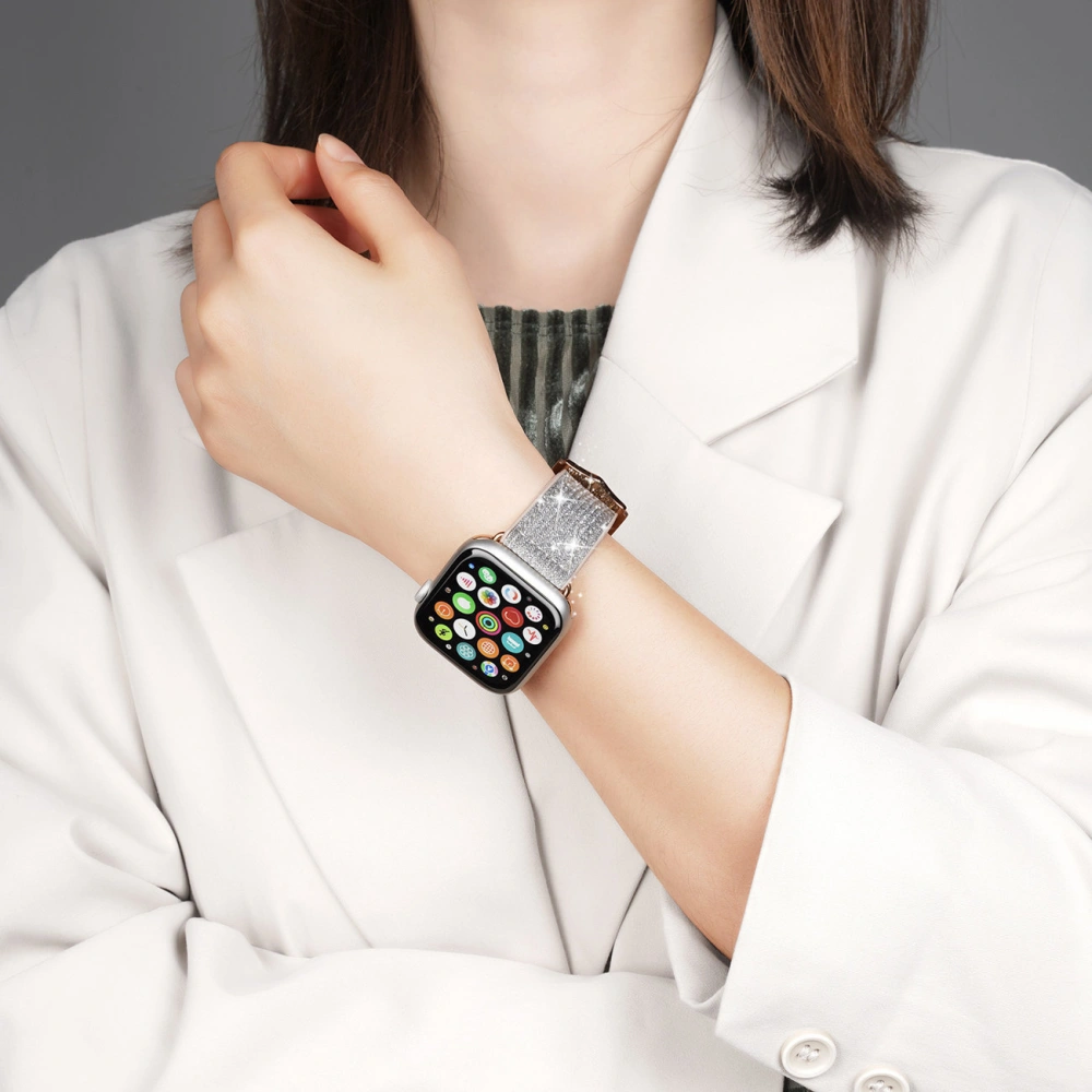 Hurtownia GSM - Dux Ducis Pánt Apple Watch 4/5/6/7/SE/8/9/Ultra 44/45/49mm fehér (Sparkle verzió) - DDS966 - {ean13} - Hurt