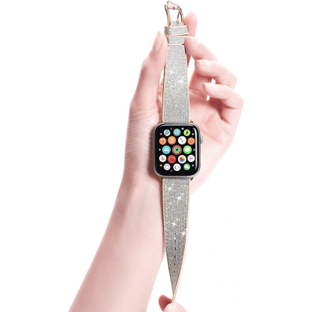 Hurtownia GSM - Dux Ducis Pánt Apple Watch 4/5/6/7/SE/8/9/Ultra 44/45/49mm fehér (Sparkle verzió) - DDS966 - {ean13} - Hurt