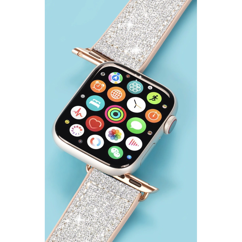 Hurtownia GSM - Dux Ducis Pánt Apple Watch 4/5/6/7/SE/8/9/Ultra 44/45/49mm fehér (Sparkle verzió) - DDS966 - {ean13} - Hurt