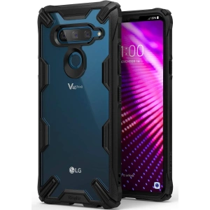 Etui Ringke Fusion-X LG V40 ThinQ Negru