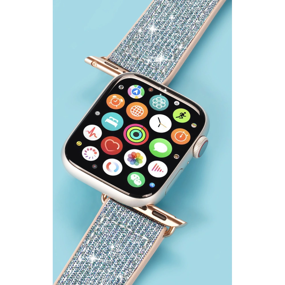 Hurtownia GSM - Pasek Dux Ducis Strap Apple Watch 4/5/6/7/SE/8/9/Ultra 44/45/49mm modrý (Sparkle Version) - DDS968 - {ean13} - Hurt
