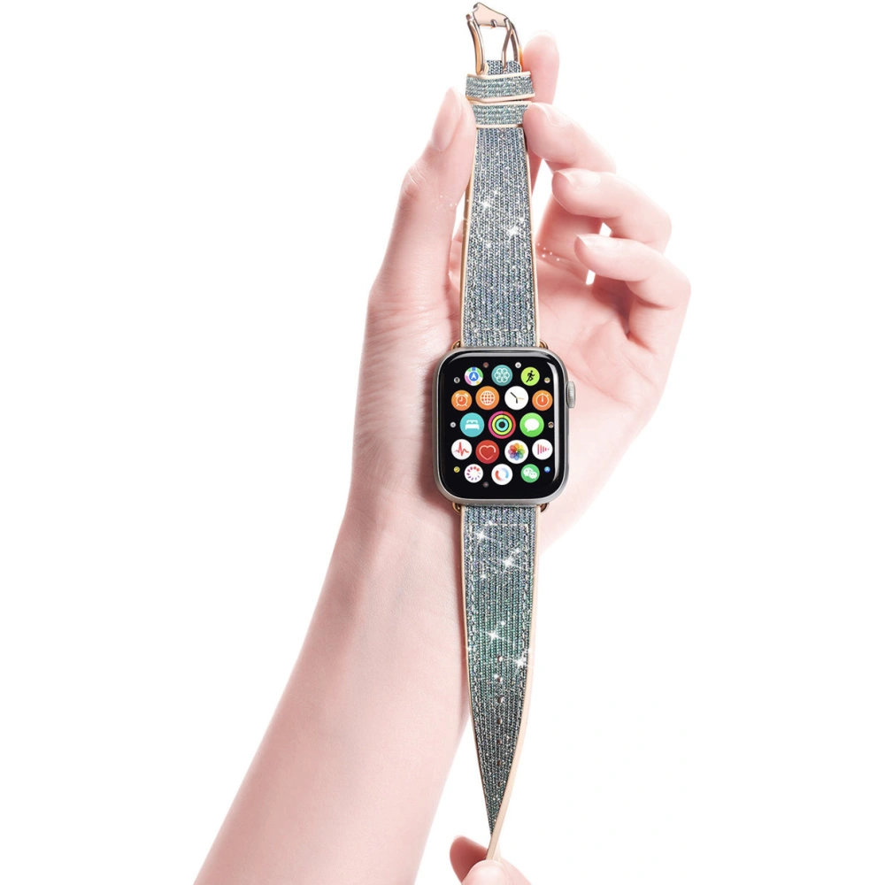 Hurtownia GSM - Dux Ducis Strap für Apple Watch 4/5/6/7/SE/8/9/Ultra 44/45/49mm blau (Sparkle Version) - DDS968 - {ean13} - Hurt