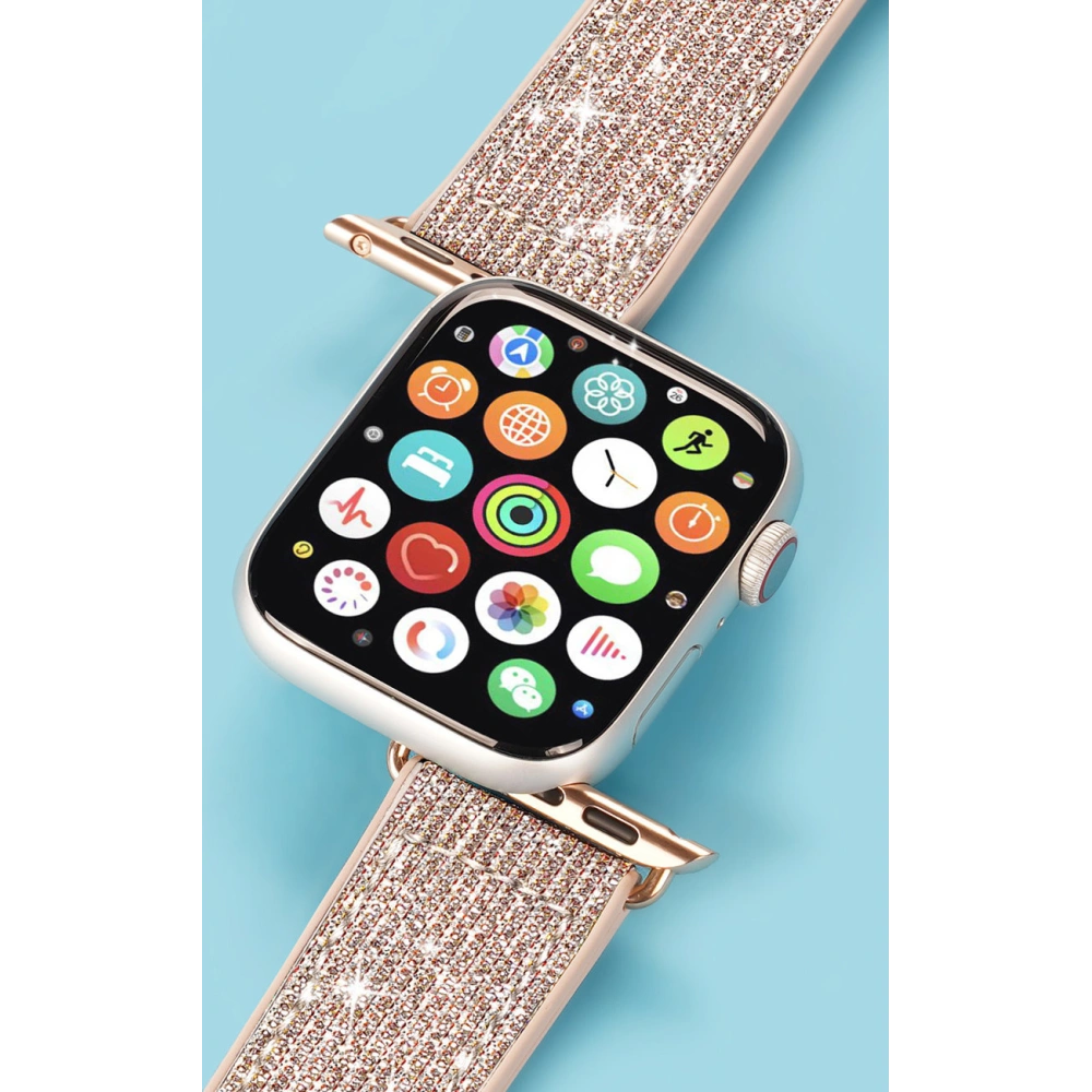 Hurtownia GSM - Pasek Dux Ducis Strap Apple Watch 4/5/6/7/SE/8/9/Ultra 44/45/49mm aurie (Versiunea Sparkle) - DDS970 - {ean13} - Hurt