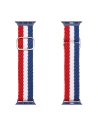 Wholesale Dux Ducis Strap for Apple Watch 4/5/6/7/8/9/SE/10 40/41/42mm blue-white-red (Mixture Version) - DDS972 - {ean13} - Hurt