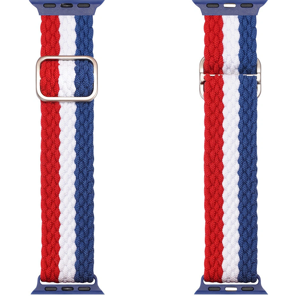 Hurtownia GSM - Pasek Dux Ducis Strap Apple Watch 4/5/6/7/8/9/SE/10 40/41/42mm niebiesko-biało-czerwony (Mixture Version) - DDS972 - {ean13} - Hurt