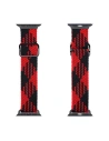 Dux Ducis Strap for Apple Watch 4/5/6/7/8/9/SE/10 40/41/42mm black-red (Mixture Version)