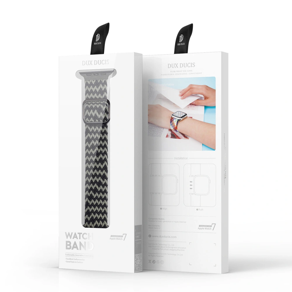 Hurtownia GSM - Dux Ducis Szíj Apple Watch 4/5/6/7/8/9/SE/10 40/41/42mm zöld (Vegyes Verzió) - DDS974 - {ean13} - Hurt