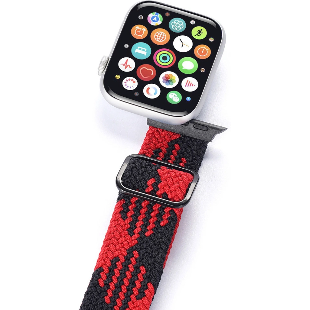 Hurtownia GSM - Pasek Dux Ducis Strap Apple Watch 4/5/6/7/SE/8/9/Ultra 44/45/49mm czarno-czerwony (Mixture Version) - DDS977 - {ean13} - Hurt