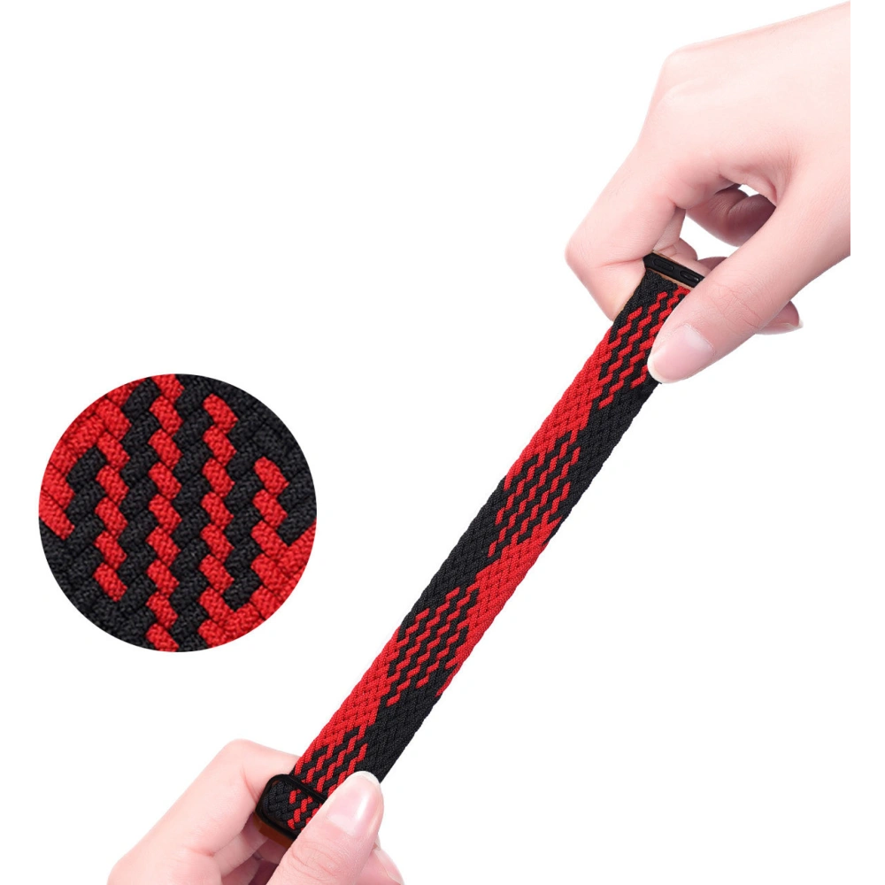 Wholesale Dux Ducis Strap for Apple Watch 4/5/6/7/SE/8/9/Ultra 44/45/49mm black-red (Mixture Version) - DDS977 - {ean13} - Hurt