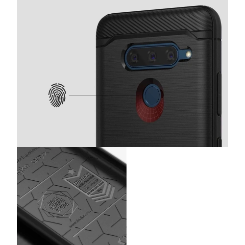 Etui Ringke Onyx LG V40 ThinQ Black