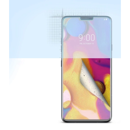 Folia hydrożelowa Ringke Dual Easy Full Cover LG V40 ThinQ Case Friendly [2 PACK]