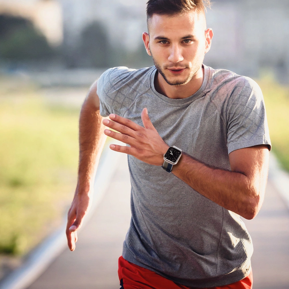Hurtownia GSM - Dux Ducis heveder Apple Watch 4/5/6/7/8/9/SE/10 40/41/42mm kék (Sport változat) - DDS997 - {ean13} - Hurt
