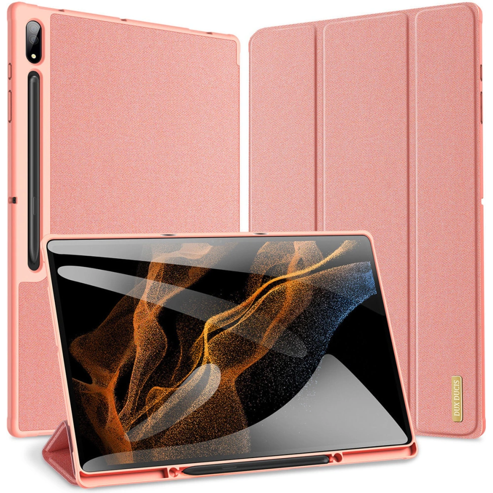 Hurtownia GSM - Etui Dux Ducis Domo Samsung Galaxy Tab S8 Ultra růžové - DDS1009 - {ean13} - Hurt