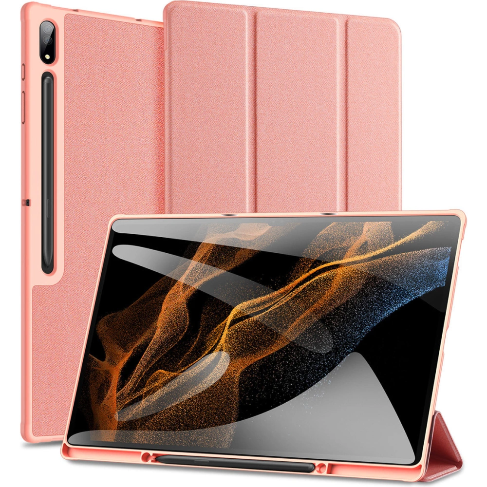 Hurtownia GSM - Etui Dux Ducis Domo Samsung Galaxy Tab S8 Ultra růžové - DDS1009 - {ean13} - Hurt