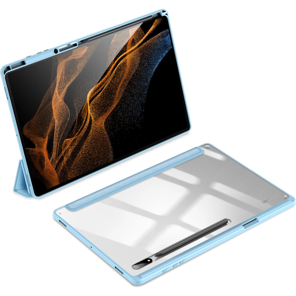 Hurtownia GSM - Etui Dux Ducis Toby Samsung Galaxy Tab S8 Ultra suport pentru stylus albastru - DDS1010 - {ean13} - Hurt