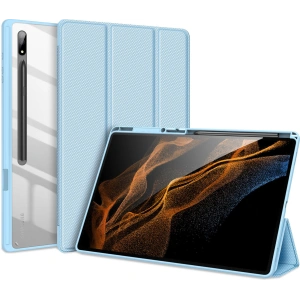 Hurtownia GSM - Etui Dux Ducis Toby Samsung Galaxy Tab S8 Ultra suport pentru stylus albastru - DDS1010 - {ean13} - Hurt