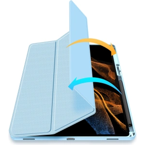 Hurtownia GSM - Etui Dux Ducis Toby Samsung Galaxy Tab S8 Ultra suport pentru stylus albastru - DDS1010 - {ean13} - Hurt
