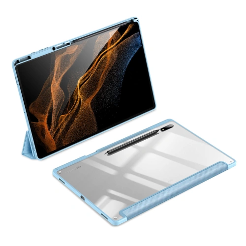 Etui Dux Ducis Toby Samsung Galaxy Tab S8 Ultra stylus holder niebieski