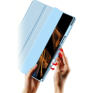 Hurtownia GSM - Etui Dux Ducis Toby Samsung Galaxy Tab S8 Ultra suport pentru stylus albastru - DDS1010 - {ean13} - Hurt