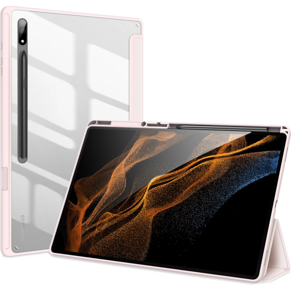 Hurtownia GSM - Case Dux Ducis Toby Samsung Galaxy Tab S8 Ultra Stylus-Halter rosa - DDS1011 - {ean13} - Hurt