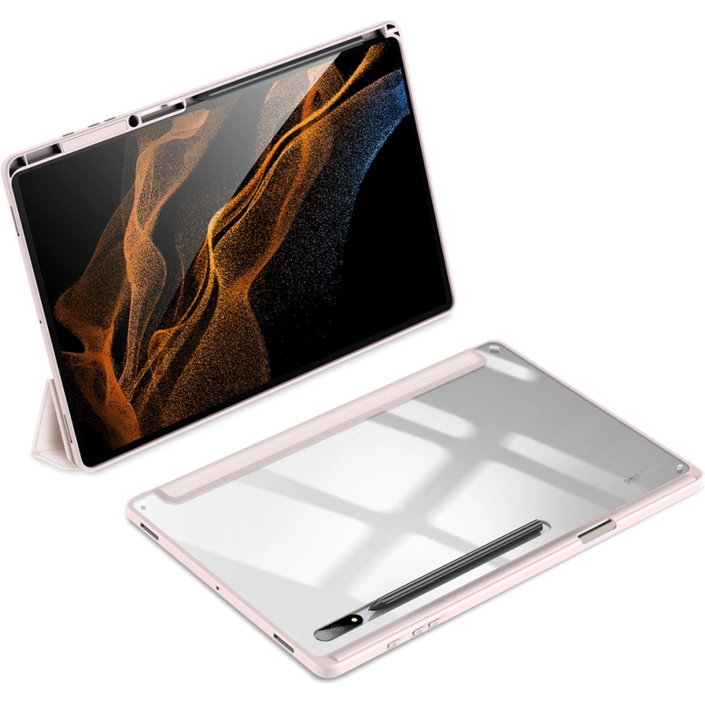 Hurtownia GSM - Case Dux Ducis Toby Samsung Galaxy Tab S8 Ultra Stylus-Halter rosa - DDS1011 - {ean13} - Hurt