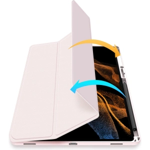 Hurtownia GSM - Etui Dux Ducis Toby Samsung Galaxy Tab S8 Ultra suport pentru stylus roz - DDS1011 - {ean13} - Hurt