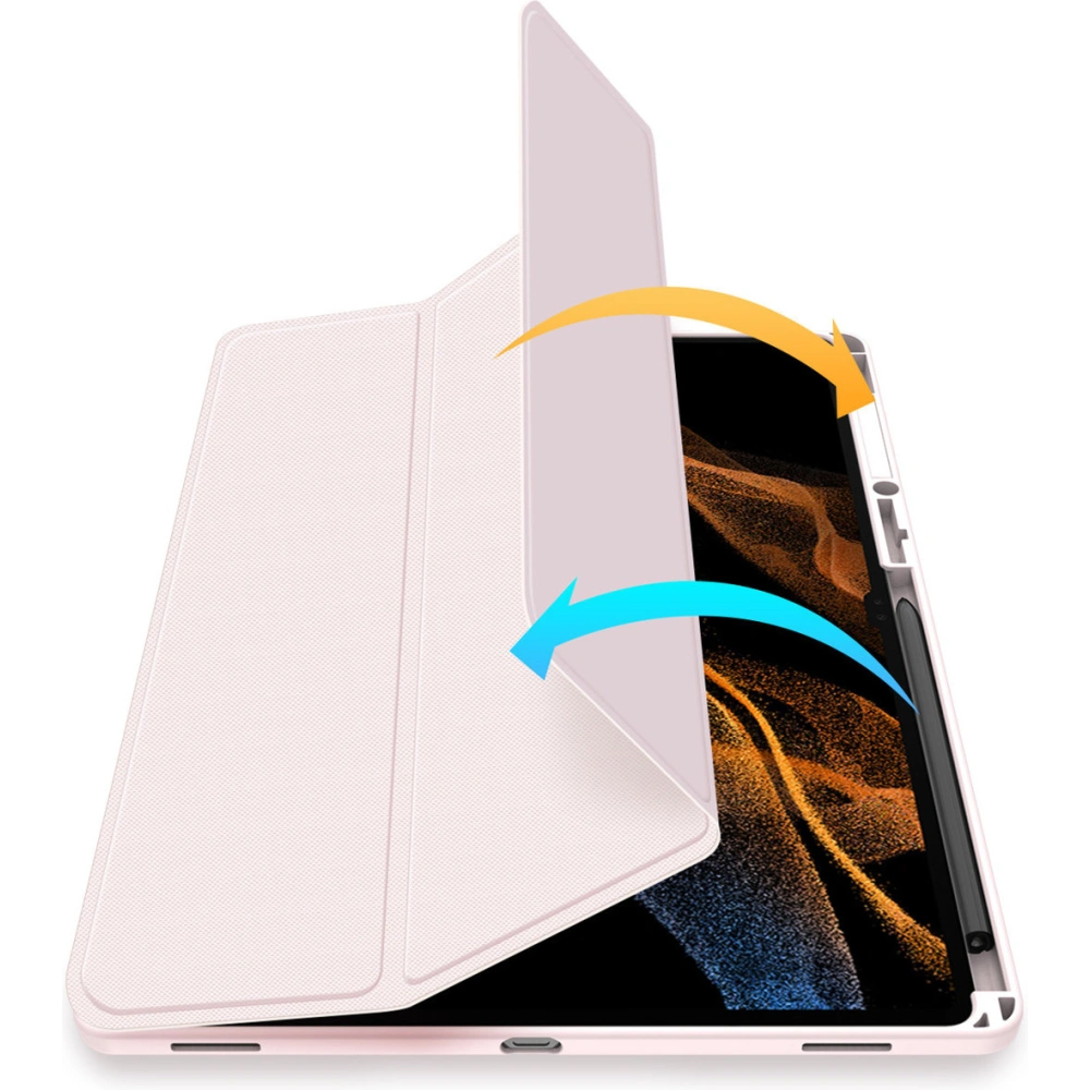 Hurtownia GSM - Etui Dux Ducis Toby Samsung Galaxy Tab S8 Ultra držák na stylus růžový - DDS1011 - {ean13} - Hurt