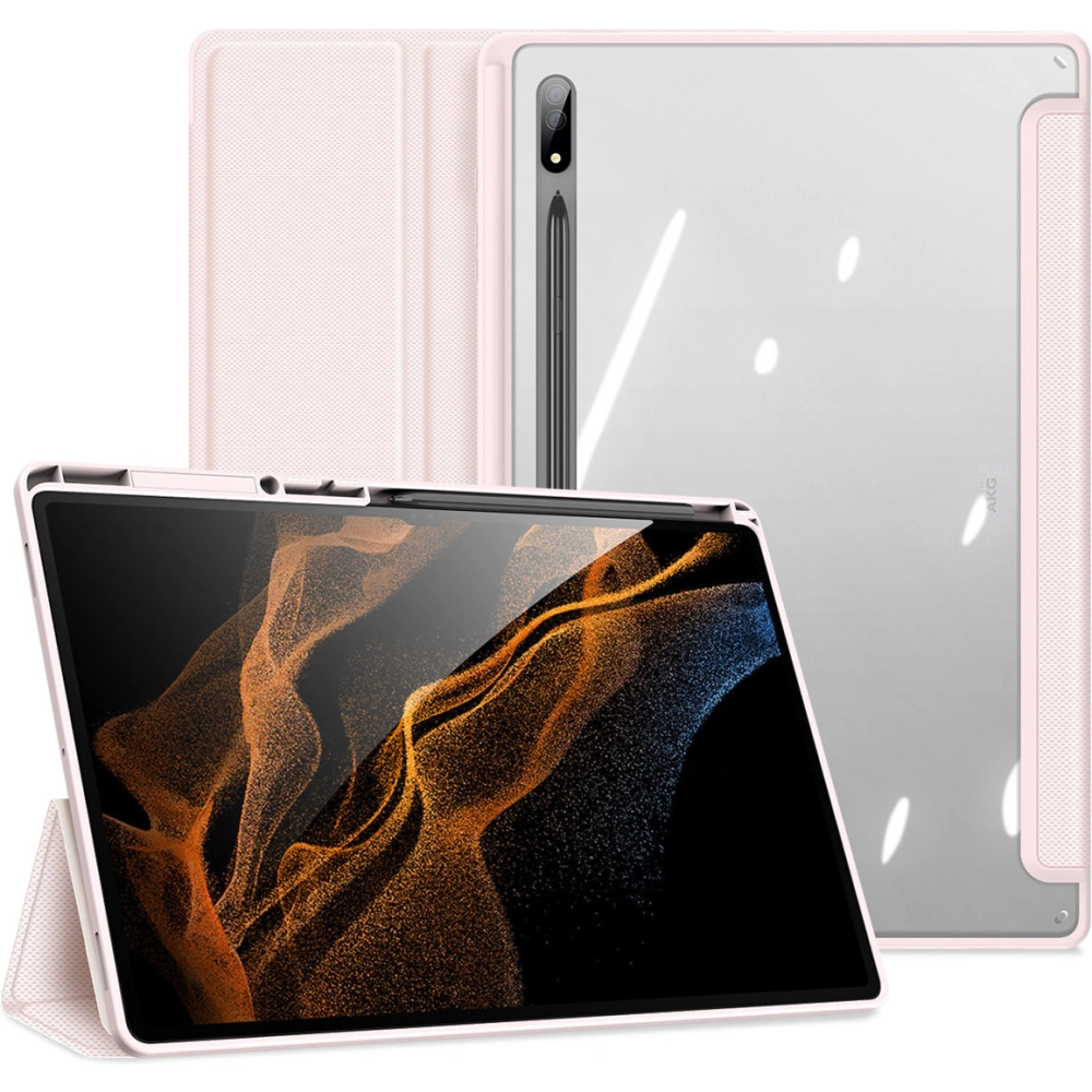 Hurtownia GSM - Case Dux Ducis Toby Samsung Galaxy Tab S8 Ultra Stylus-Halter rosa - DDS1011 - {ean13} - Hurt