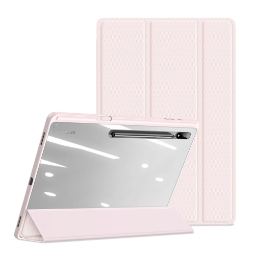 Etui Dux Ducis Toby Samsung Galaxy Tab S8 Ultra stylus holder różowy