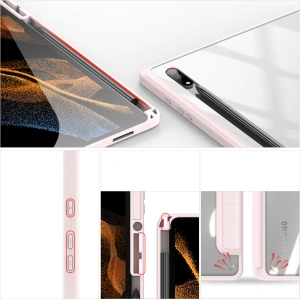 Hurtownia GSM - Etui Dux Ducis Toby Samsung Galaxy Tab S8 Ultra suport pentru stylus roz - DDS1011 - {ean13} - Hurt
